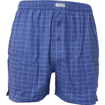 Trenýrky Pánské bavlněné trenky s moderním vzorem Andrie PS 5884 tm.jeans velikost XXL-58/60