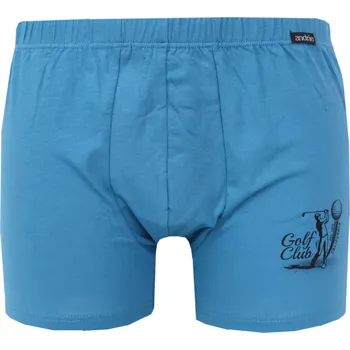 Boxerky Moderní pánské boxerky Andrie PS 5902 modré velikost M-46/48