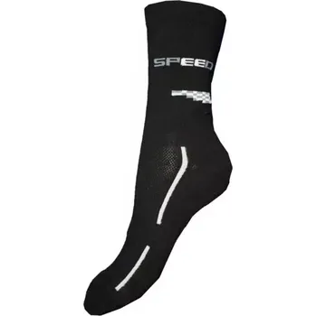Dámské ponožky Ponožky Gapo Sporting Speed černá velikost 25-26