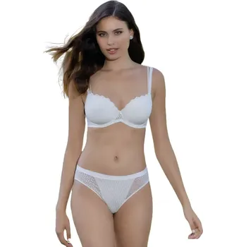 Podprsenka Elegantní podprsenka s krajkou Leilieve Brigitta M7401 smetanová velikost 80D