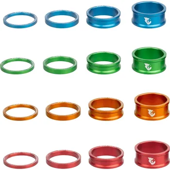 Představec na kolo Wolf Tooth Spacer Kit 3, 5, 10, 15 mm zelená