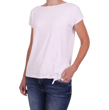 Dámské tričko Dámské tričko s krátkým rukávem Babell Lui-H bílé velikost S