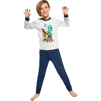 Chlapecké pyžamo Pyžamo pro kluky T-Rex Cornette Kids velikost 98/104