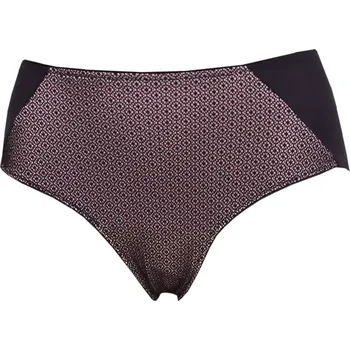 Kalhotky Elegantní vysoké černé kalhotky Simplicity Timo 112828 velikost 85