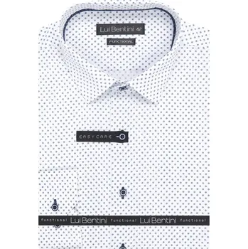 Pánská košile Lui Bentini pánská funkční košile LDF 238 bílo-modrá velikost 41