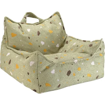 Wigiwama Terrazzo Moss Beanbag Chair