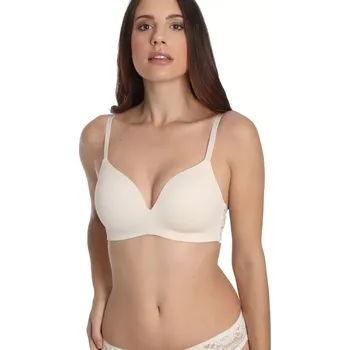 Dámské spodní prádlo Bezkosticová podprsenka Sassa Mode 14660 perlová velikost 75A