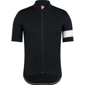 cyklistický dres Rapha Men's Classic Jersey - Black/White