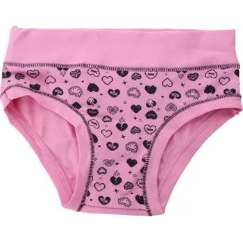 Dívčí spodní prádlo Dívčí kalhotky s obrázkem Emy Bimba B2890 pink velikost 3
