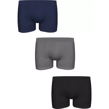 Pánské spodní prádlo Boxerky pro muže John Frank s micromodalem JF3BMODHNA01 mix 3 pack velikost M-46/48