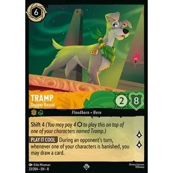 Sběratelská karetní hra Tramp 022/204 - Reign of Jafar Typ karty: Standard