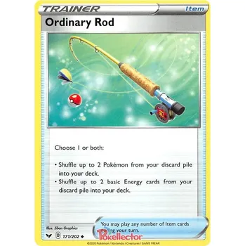 Sběratelská karetní hra Ordinary Rod 171/202 - Sword & Shield Typ karty: Non-Holo