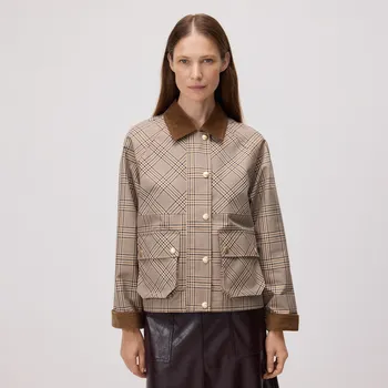 Dámský kabát Reserved - Bunda s manžetou z manšestru - vícebarevná - UB895-MLC - UB895-MLC-L