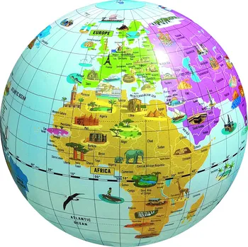 Dekorace do dětského pokoje Caly MARVELS OF THE WORLD MAXI glossy 42 cm