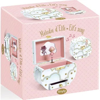 Hudební nástroj pro děti Djeco Hrací skříňka Malá elfka