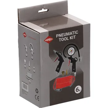 Kompresor Airpress Sada pneumatického nářadí EURO 6 dílů 4300027