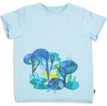 Chlapecké tričko Wouki Dětské triko Noraneko - Aquamarine Fox 134