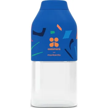 Láhev Monbento Positive S Catimini blue Terrazzo