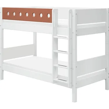 Dětská postel Flexa Palanda Flexa - White bílá/rumělková