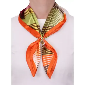 Šátek Šátek Letuška uni zelené čáry velikost uni