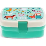Rex London Lunch box with tray - Farmyard