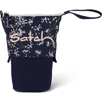 Penál Satch Školní penál Slider - Bloomy Breeze