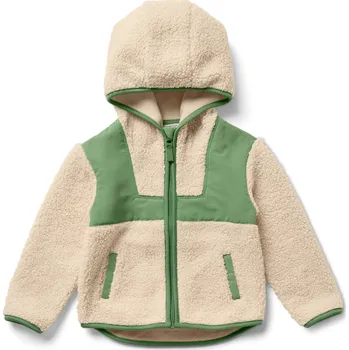 696547 - Tchibo - Chlapecká plyšová bunda - pro ženy - vel. 110/116 - barva: zelená