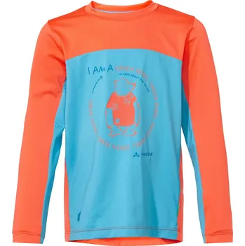 cyklistický dres Vaude Kids Solaro LS T-Shirt II - crystal blue 98