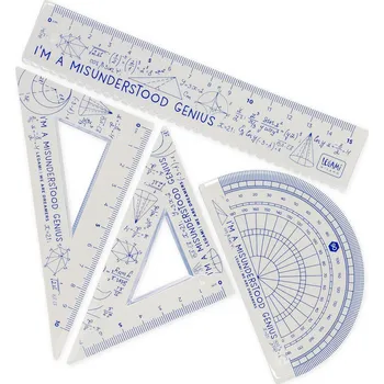 pravítka Legami Geometry Set - You Rule! - Genius