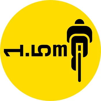 1,5 metru - samolepka uni