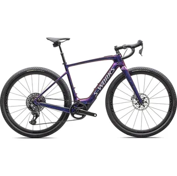 Elektrokolo Specialized S-Works Creo 2 SL Carbon - Gloss Carbon / Red To Blue Pearl Strata / Satin Liquid Silver 52 2026, 28" 2026, 28"