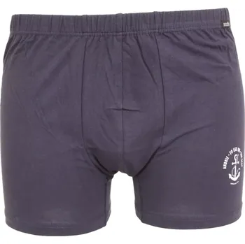 Boxerky Pánské boxerky bavlna/lycra Andrie PS 5827 navy velikost 3XL-62/64