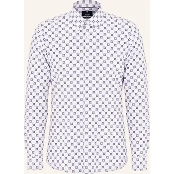 Pánská košile Joop! Pánská Košile Pierce Slim Fit, bílá / tmavě modrá, 38