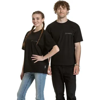 Pánské tričko Unisex Tričko Meatfly Minimal 2025 Black M/L