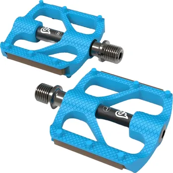 Pedál na kolo Early Rider P1 Resin Platform Pedals - Cyan uni