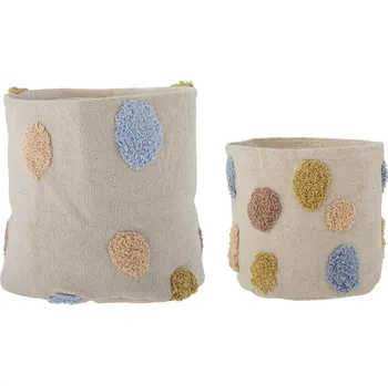 úložný prostor na hračky Bloomingville Clennie Basket, Nature, Cotton