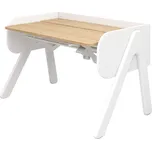 Flexa Psací stůl - Study Nor (bílá, dub)