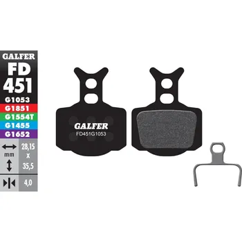 Brzda na kolo Galfer Bike Standard Brake Pad Formula R - Mega - The One uni