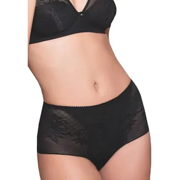 Kalhotky Vyšší dámské kalhotky Leilieve C1201 černé velikost XL-46/48