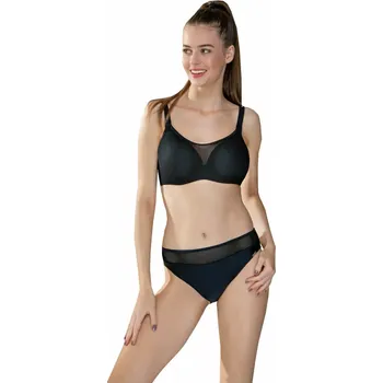 Dámské plavky Luxusní černé dámské plavky Timo 842041 komplet velikost 75I