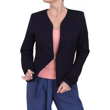 Dámské sako Moderní dámský kabátek Tolmea 61 navy velikost 50