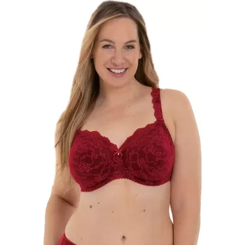 Podprsenka Kosticová podprsenka BOBETTE Rosa Faia 5289 rubín velikost 80F