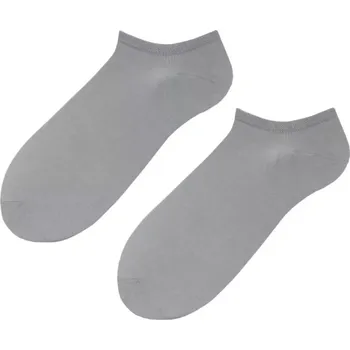 Dámské ponožky Nízké, neviditelné ponožky Steven 7007 šedé velikost 38-40