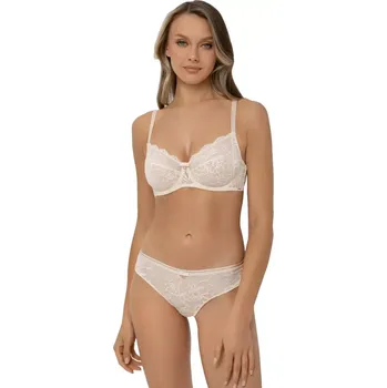 Podprsenka Krajková kosticová podprsenka Marc & André S25-0451 krémová velikost 80E