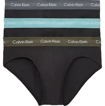 Slipy Slipy Calvin Klein 3 pack Moder Cotton Stretch U2661G 6EW velikost L-50/52