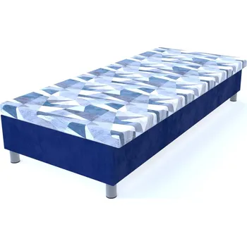 Postel Válenda Holm/modrá 195 × 85 cm molitanová na nohách