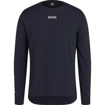 cyklistický dres Rapha Men's Trail Finale Windblock Jersey - Black/White XL