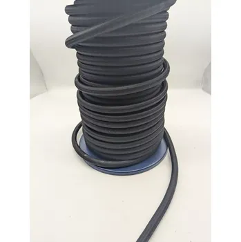 Lany Gumolano s PPV opletem Lanex - 12mm černé