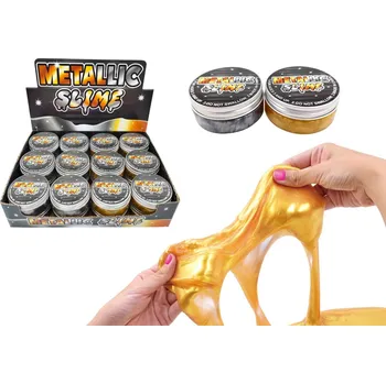 Majjam Sliz – zábavná hmota, vesmír, metalická 7cm 2 barvy