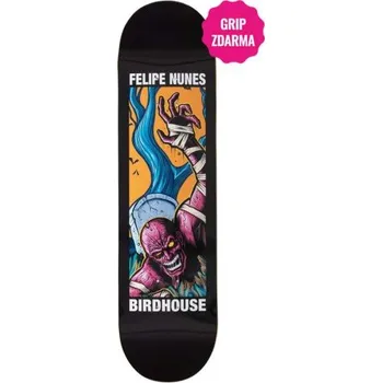 Skateboardová deska SK8 DESKA BIRDHOUSE Nunes Second Life - růžová - 8.25 + při osobním odběru 1 775 Kč